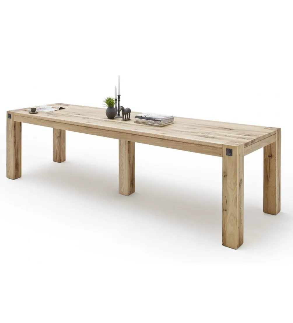 Stół OLD WOODS LEDS dąb dziki dostępny w rozmiarach od 180 cm do 400 cm