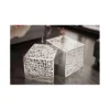 Stolik Abstract DELICADO Zestaw 2 Srebrny