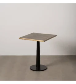 Stolik bistro AHERAT 60 cm antyczne złoto