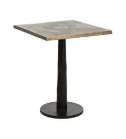 Stolik bistro AHERAT 60 cm antyczne złoto