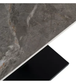 Stolik bistro SINTERED 80 cm efekt marmuru
