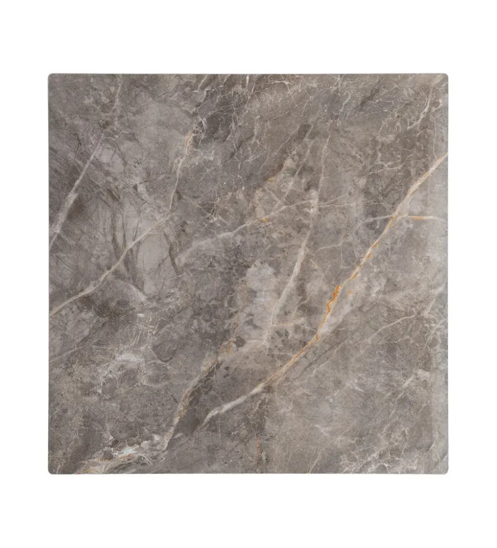 Stolik bistro SINTERED 80 cm efekt marmuru