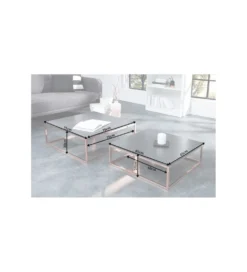 Stolik Elements set 2 Antracytowy