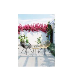 Stolik kawowy ACAPULCO 50 cm naturalny