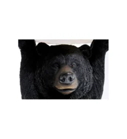 Stolik kawowy ANIMAL BEAR 33 cm czarny