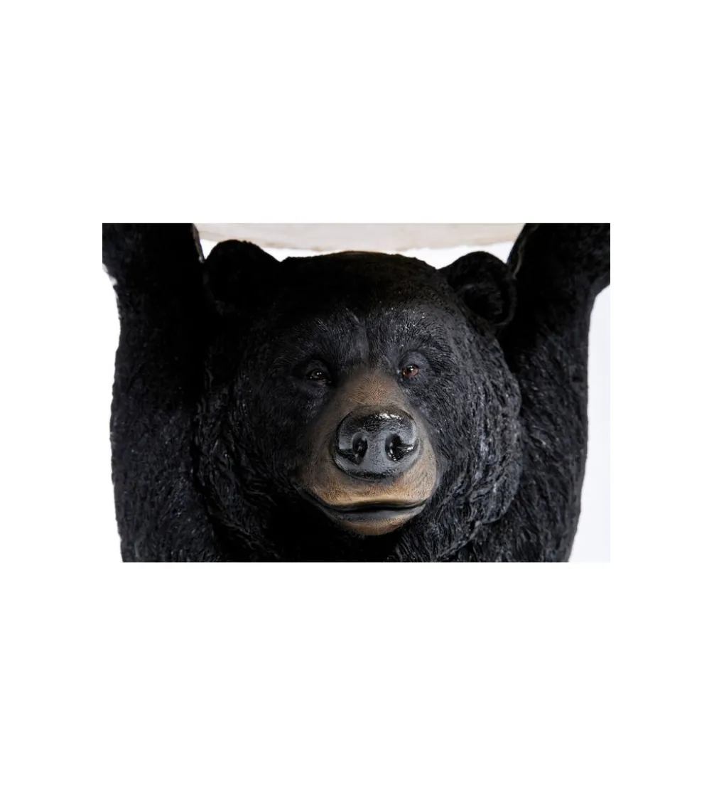 Stolik kawowy ANIMAL BEAR 33 cm czarny