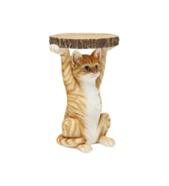 Stolik kawowy ANIMAL MS CAT 33 cm brązowy