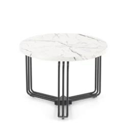 Stolik kawowy ANTICA 55 cm w optyce marmuru