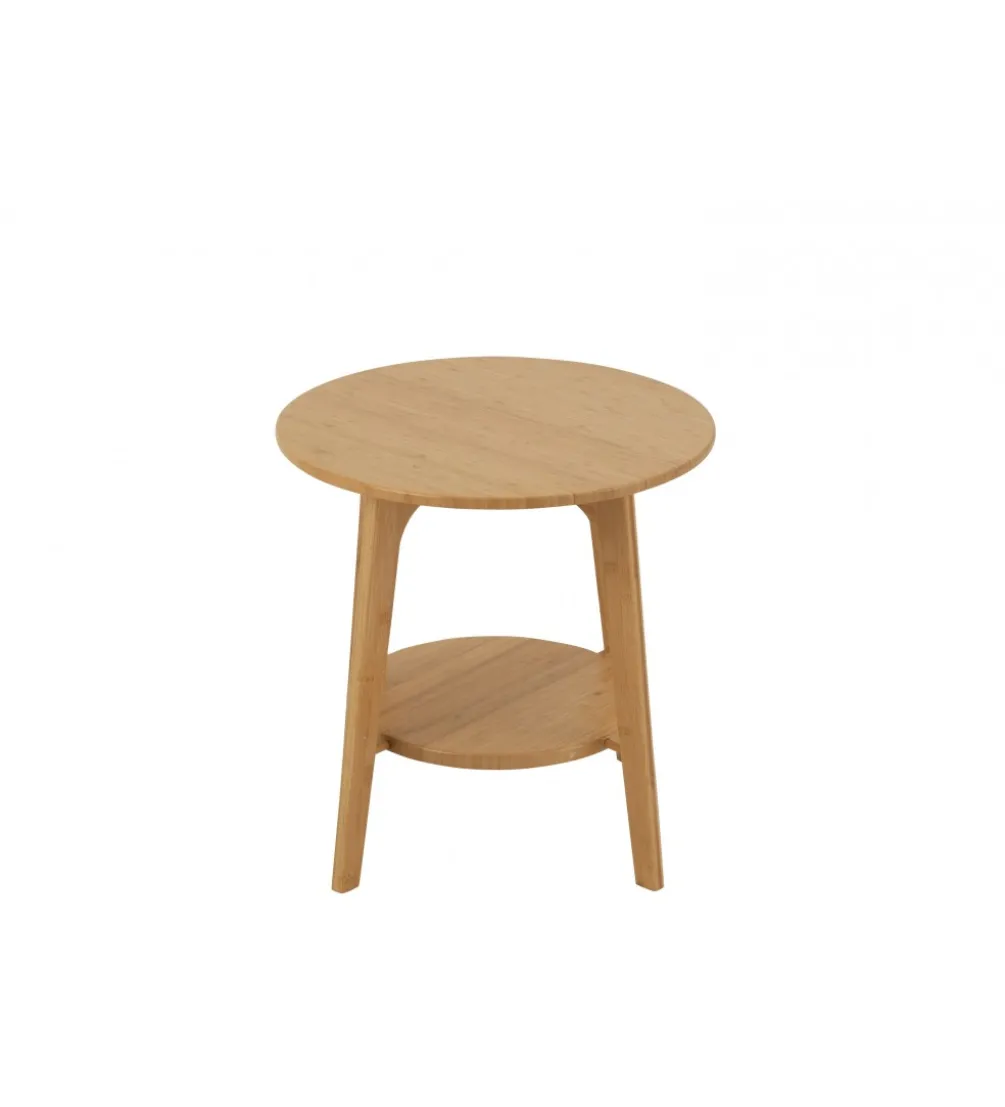 Stolik kawowy ANTILA 50 cm bambus