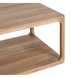 Stolik kawowy ASANA 110 cm drewno mango
