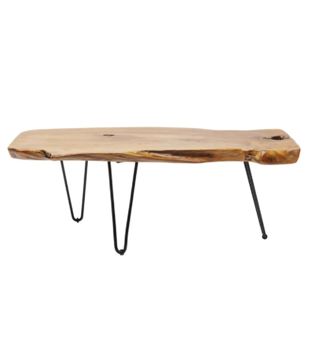 Stolik kawowy ASPEN drewno teak
