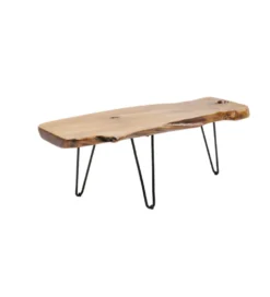 Stolik kawowy ASPEN drewno teak