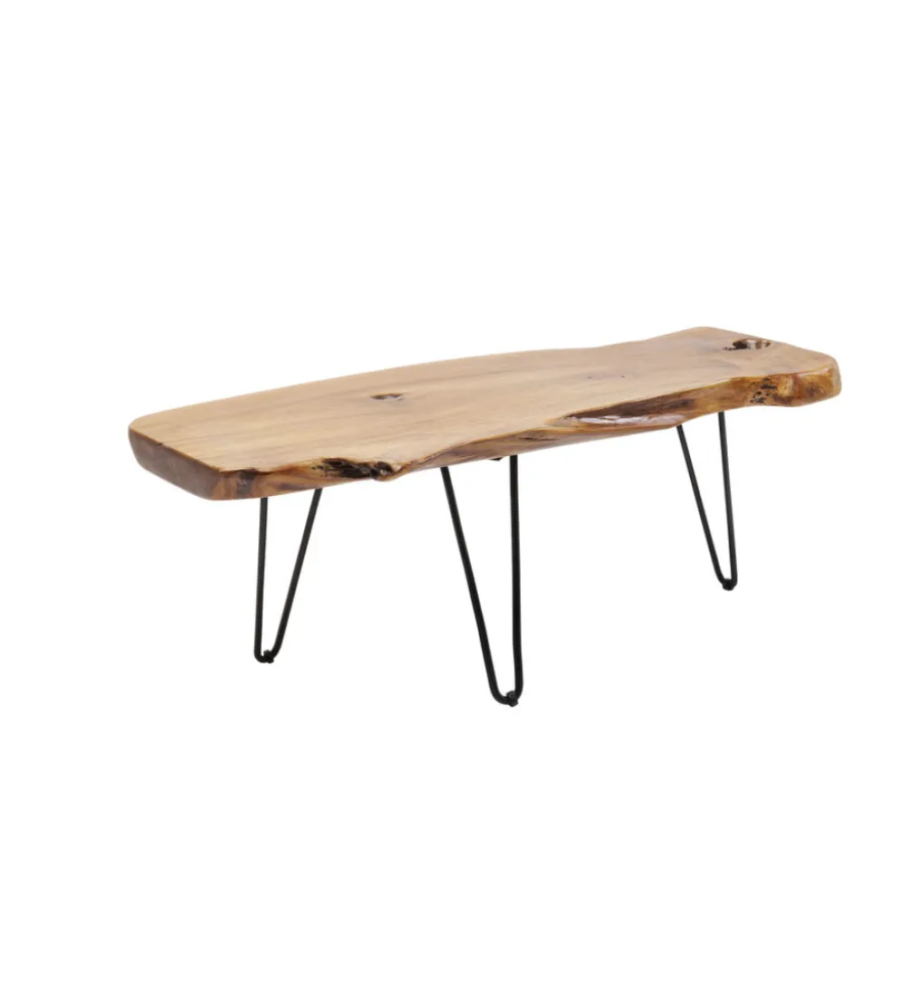 Stolik kawowy ASPEN drewno teak