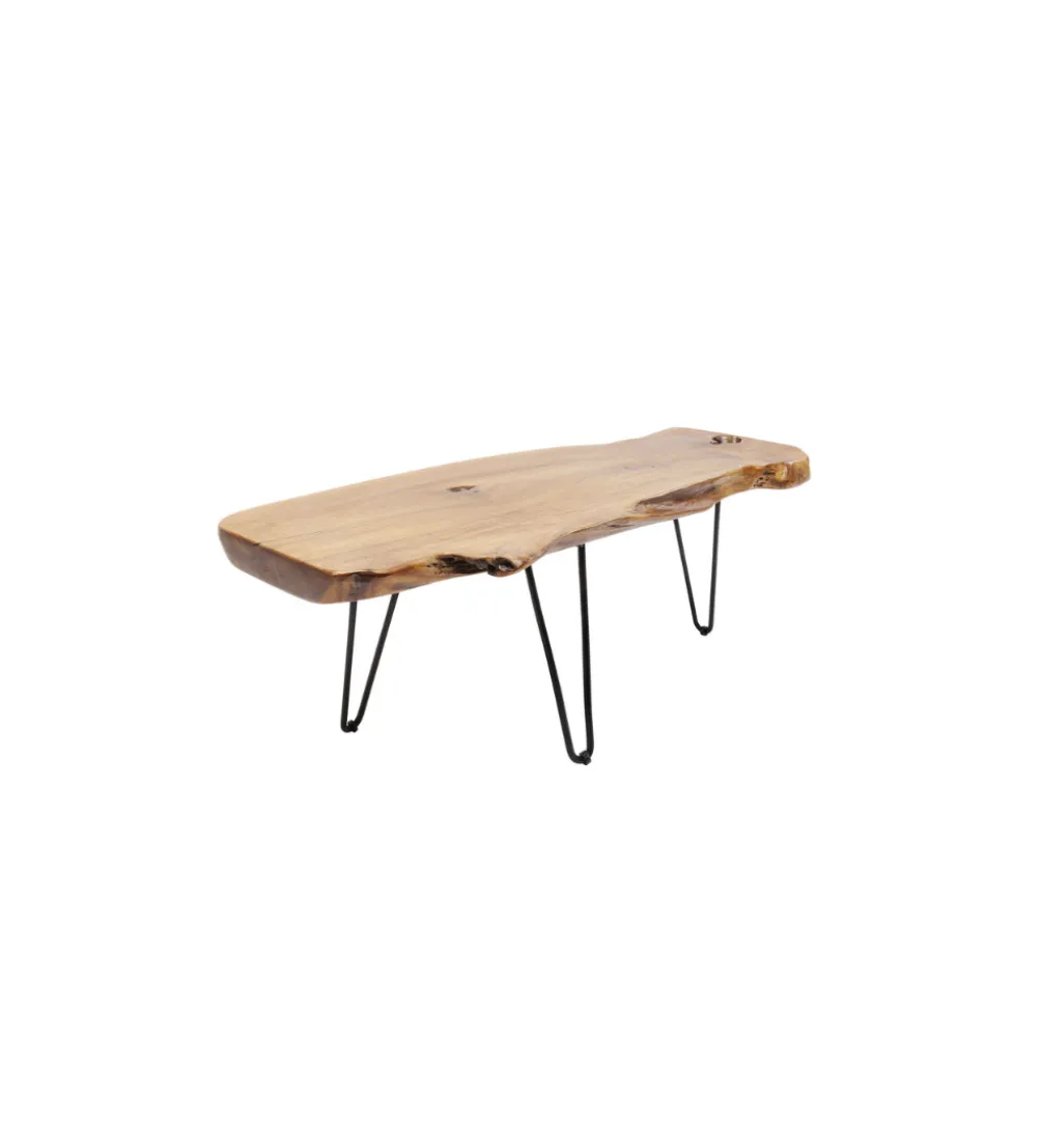 Stolik kawowy ASPEN drewno teak