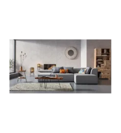 Stolik kawowy ASPEN drewno teak