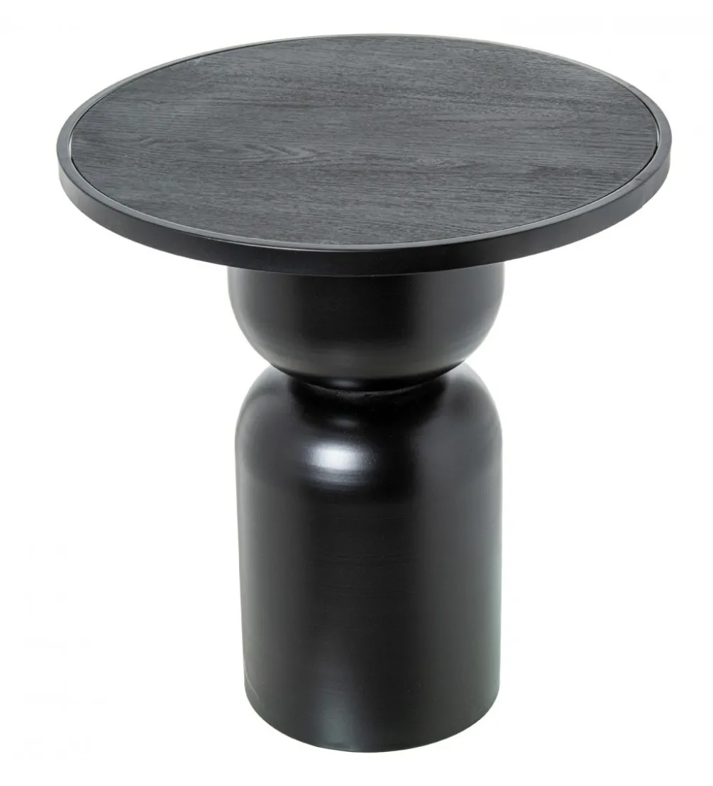 Stolik kawowy AUTYK 47 cm czarny