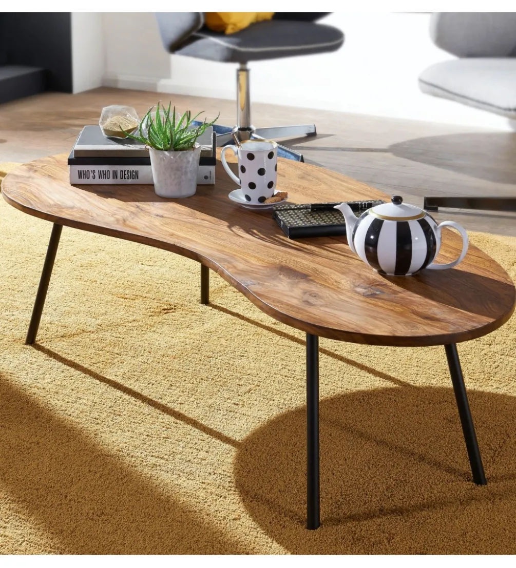 Stolik kawowy AVOLA 122 cm drewno sheesham