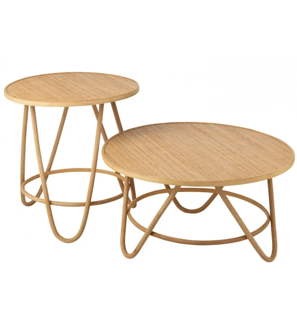 Stolik kawowy BALIA 60 cm rattan