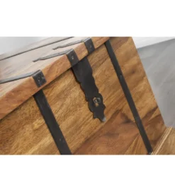 Stolik kawowy Bar Bodega 100 cm drewno Sheesham