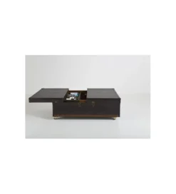 Stolik kawowy BAR GLOBETROTTER 120 cm brązowy