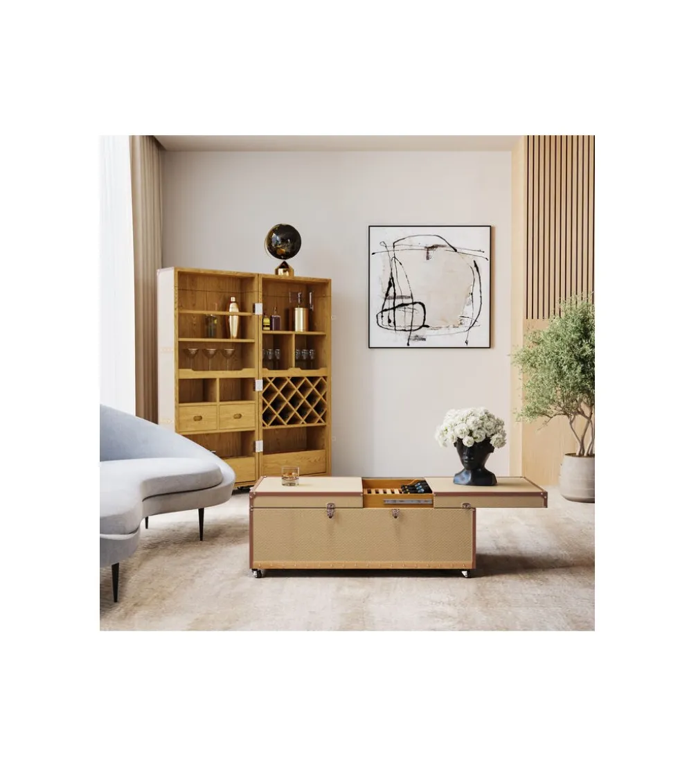 Stolik kawowy BAR VENEZIA 120 cm kremowy