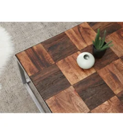 Stolik kawowy BINTO 80 cm mango