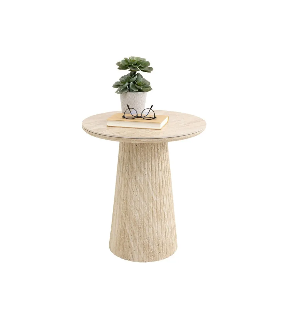 Stolik kawowy boczny ALMA 50 cm naturalny
