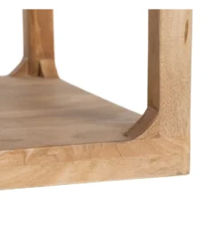 Stolik kawowy boczny ASANA 50 cm drewno mango