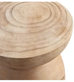 Stolik kawowy boczny BINK 40 cm naturalny