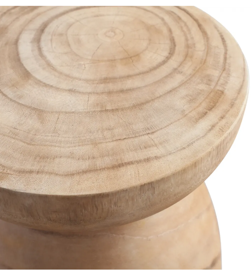 Stolik kawowy boczny BINK 40 cm naturalny