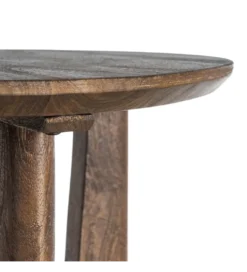 Stolik kawowy boczny CAMETRAN 50 cm drewno mango
