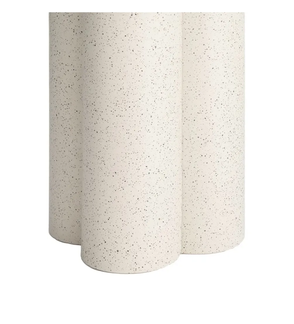 Stolik kawowy boczny CAVRANI 50 cm efekt terrazzo