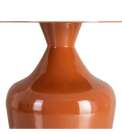 Stolik kawowy boczny CERANKI 47 cm terakkota