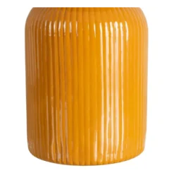 Stolik kawowy boczny CERANKI 48 cm musztardowy