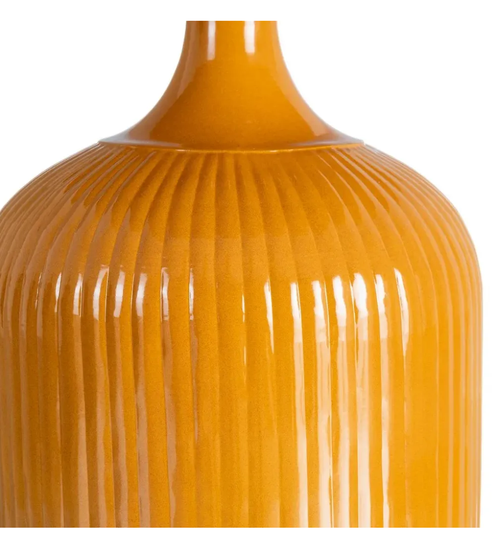 Stolik kawowy boczny CERANKI 48 cm musztardowy