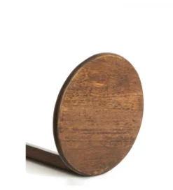 Stolik kawowy boczny DELMINO 77 cm drewno mango