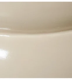 Stolik kawowy boczny FIBEREN 46 cm kremowy
