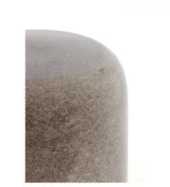 Stolik kawowy boczny FRANCA 34 cm ceramika szara