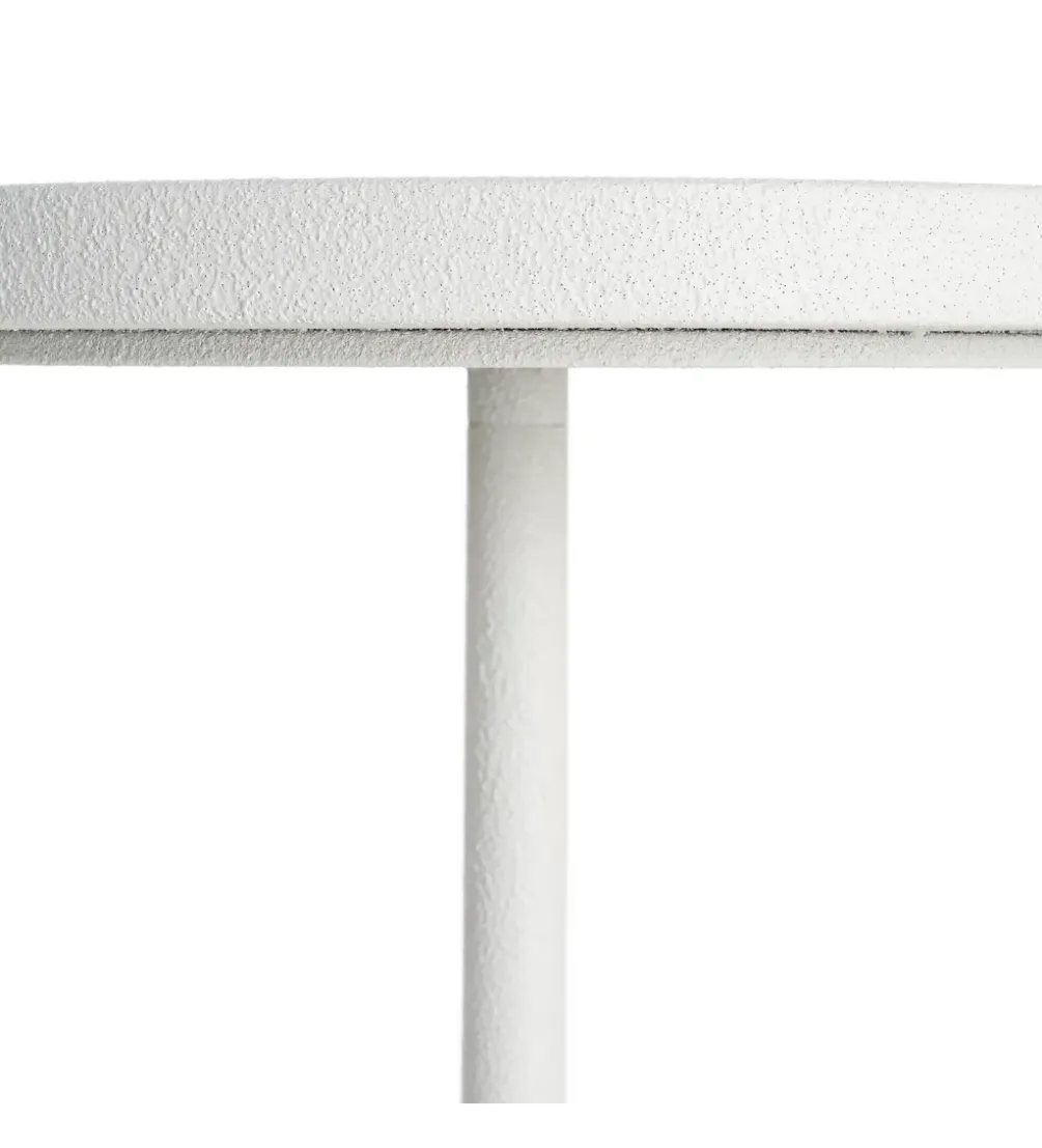 Stolik kawowy boczny GARAS 57 cm biały
