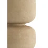 Stolik kawowy boczny JALON 51 cm beżowy