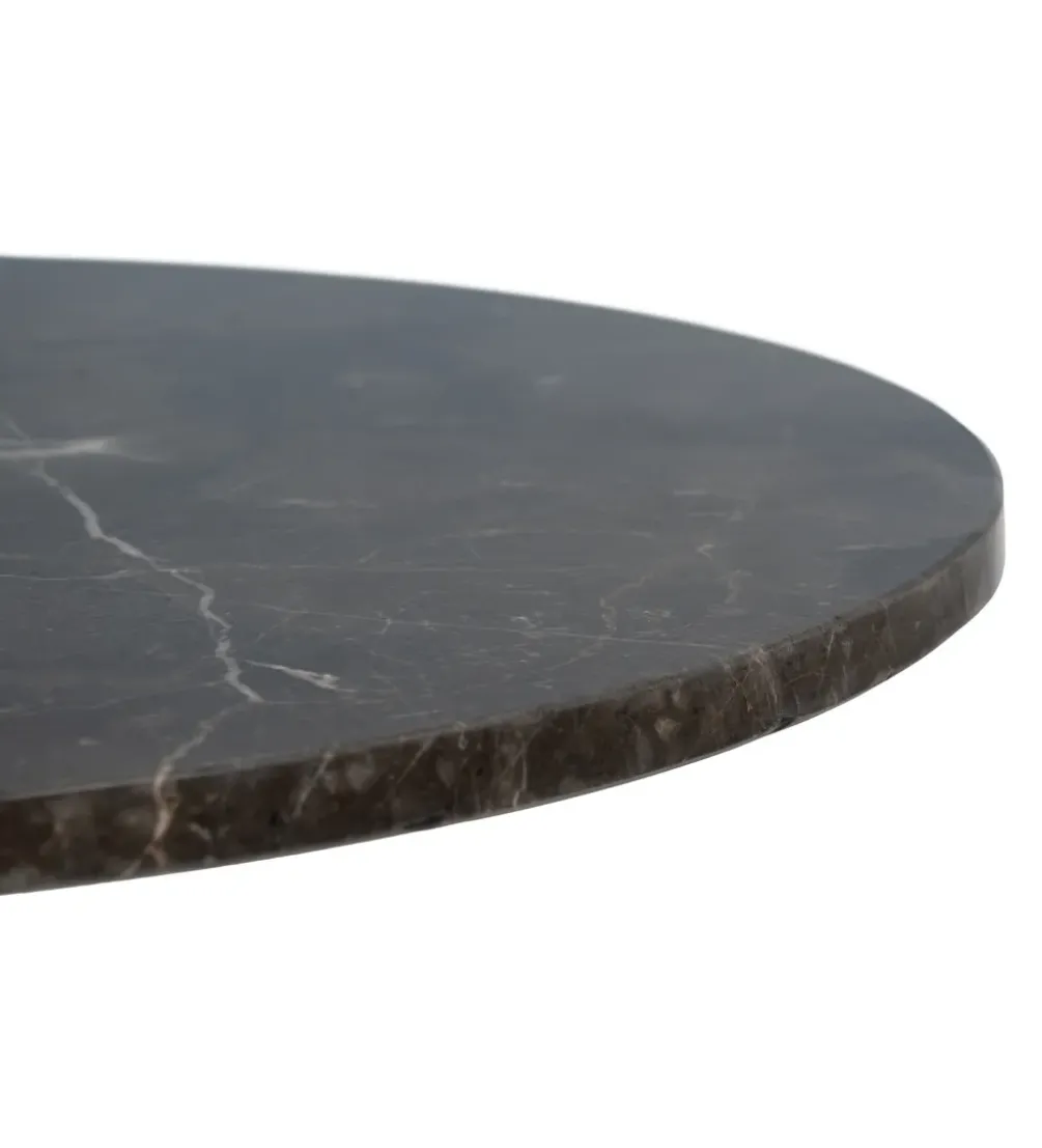 Stolik kawowy boczny KOREMA 58 cm czarny