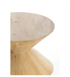 Stolik kawowy boczny LARUS 50 cm drewno mango naturalny