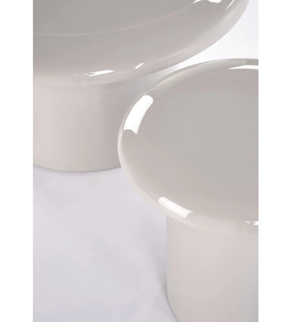 Stolik kawowy boczny LOARA 45 cm kaszmir