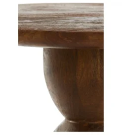 Stolik kawowy boczny TORIR 50 cm drewno mango