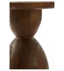 Stolik kawowy boczny TORIR 50 cm drewno mango