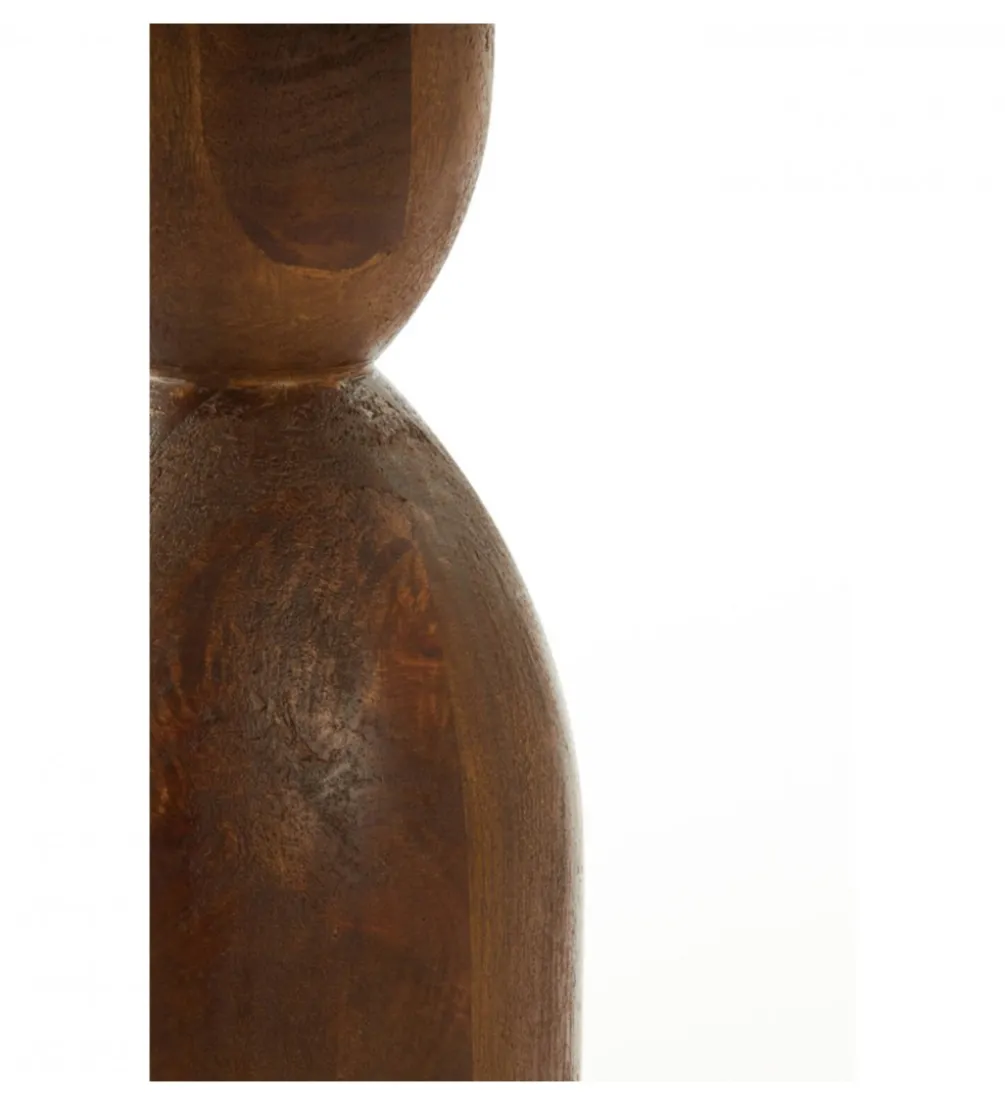 Stolik kawowy boczny TORIR 50 cm drewno mango