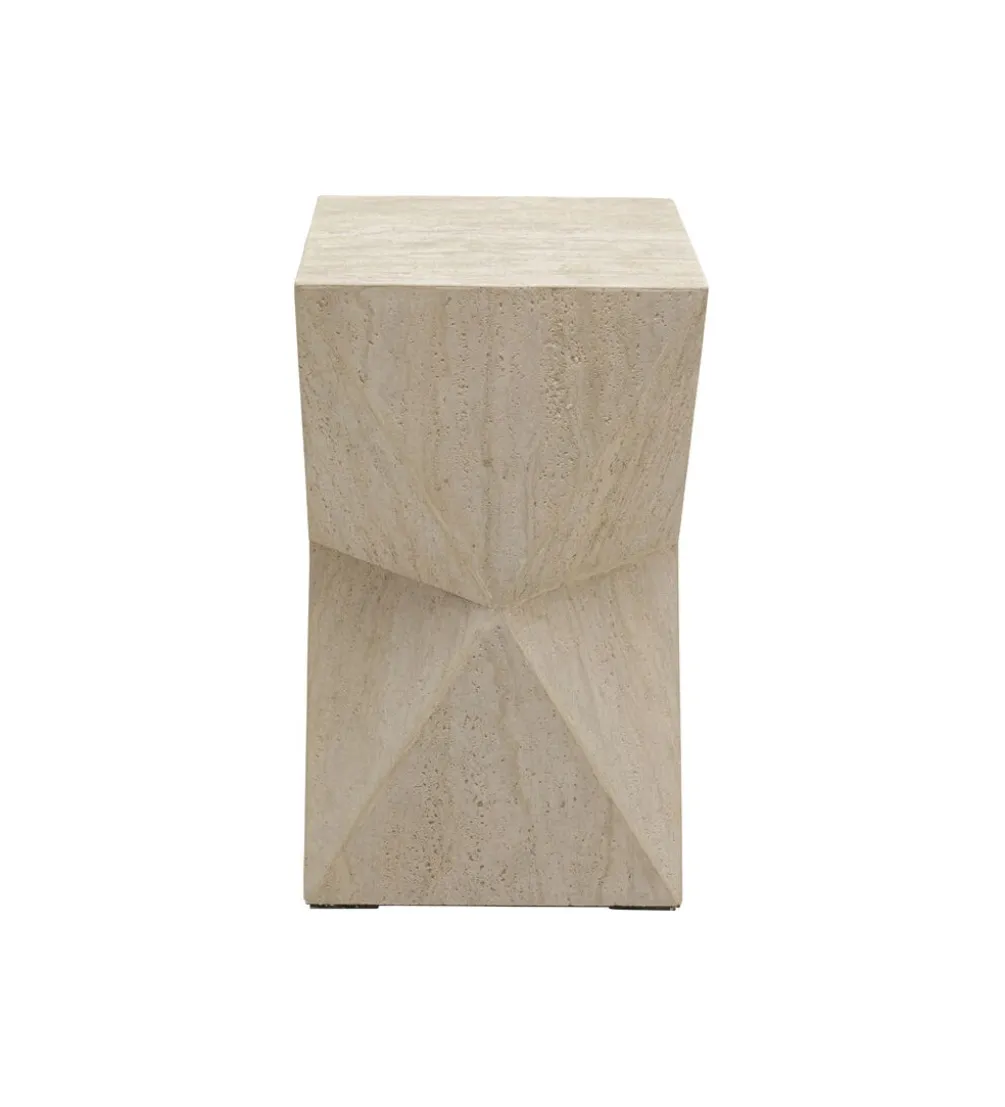 Stolik kawowy boczny TRAVERTINO 54 cm