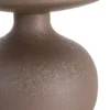 Stolik kawowy boczny VATENI 33 cm brązowy