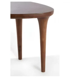 Stolik kawowy boczny ZULIO 50 cm drewno akacja