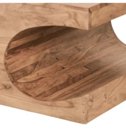 Stolik kawowy BOHA  118 cm drewno akacja